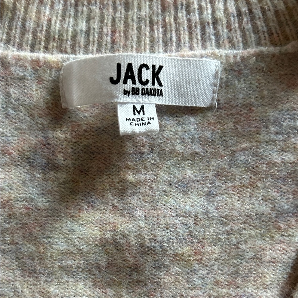 Jack by BB Dakota Cropped Cable Knit Cardigan - Picture 2 of 7